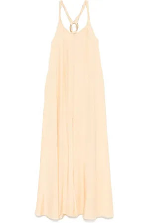 Patrizia Pepe Vestido largo con detalle de anilla