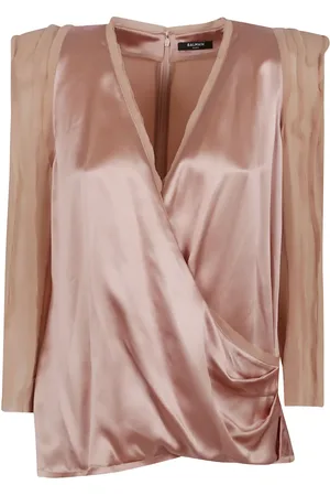 Balmain Blusa de seda