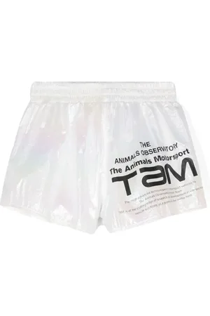 The Animals Observatory Bermudas con logo estampado
