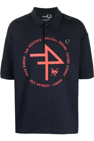 Fred Perry Polo con parche del logo