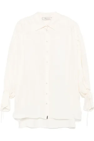 BLUMARINE Vestido corto estilo gabardina