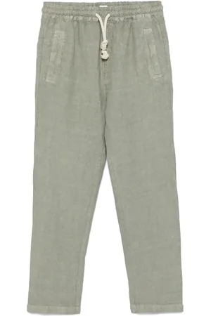 ELEVENTY Pantalones con cordones en la cintura