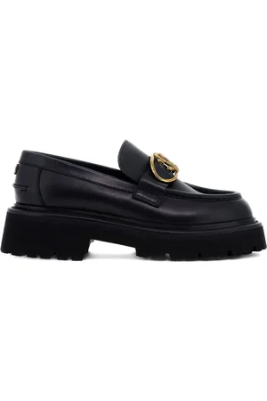 Roberto Cavalli Mocasines con hebilla del logo