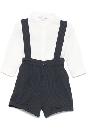 Emporio Armani Set de pantalones cortos con acabado texturizado