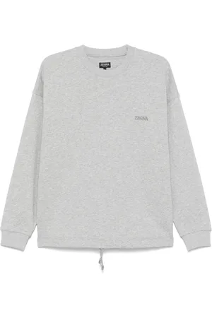 Ermenegildo Zegna Sudadera con logo bordado