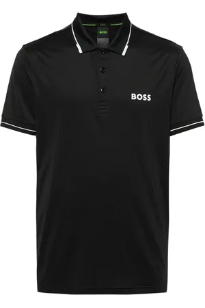 HUGO BOSS Polo con aplique del logo