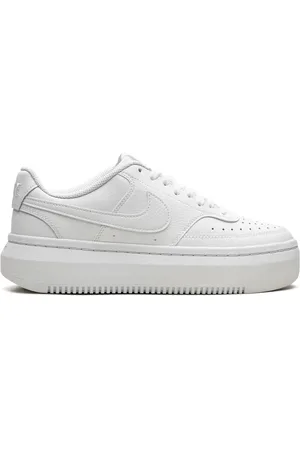 Nike Zapatillas Court Vision Alta Triple White