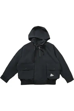 and wander Hooded utility jacket