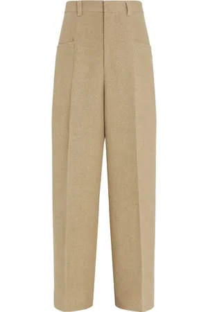 Ermenegildo Zegna Pantalones con efecto de melange