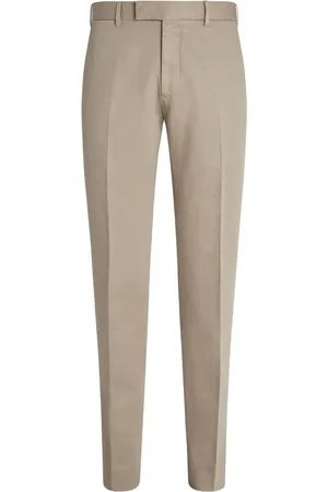 Ermenegildo Zegna Pantalones chinos Summer de algodón y lino