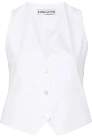 MODES GARMENTS Chaleco con cuello en V