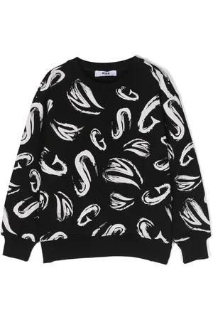 Msgm Sudadera con estampado gráfico