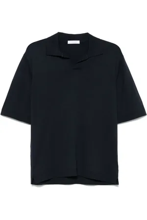 Cruciani Camiseta de canalé fino