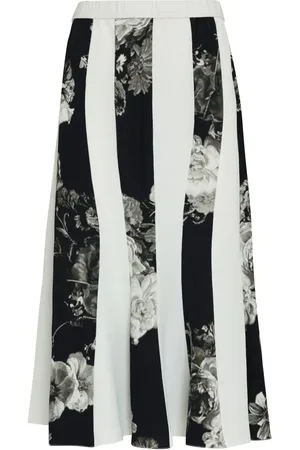 Gloria Coelho Falda midi English Garden