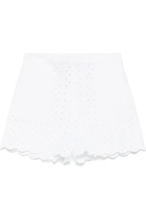MVP Wardrobe Pantalones cortos con bordado inglés
