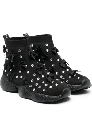 MONNALISA Zapatillas altas con strass
