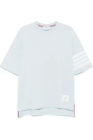 Thom Browne Camiseta con motivo 4 Bar