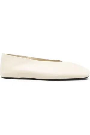 Jil Sander Bailarinas de piel