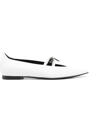 OFF-WHITE Bailarinas con detalle de clip