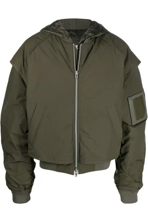 JUUN.J Chaqueta bomber con logo con apliques