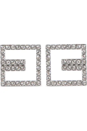 Elisabetta Franchi Pendientes con aplique de strass