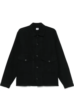 C.P. Company Camisa con logo bordado