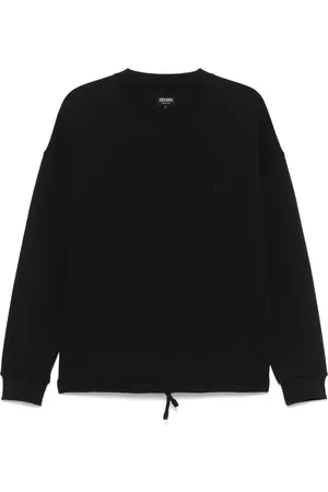 Ermenegildo Zegna Sudadera con logo bordado