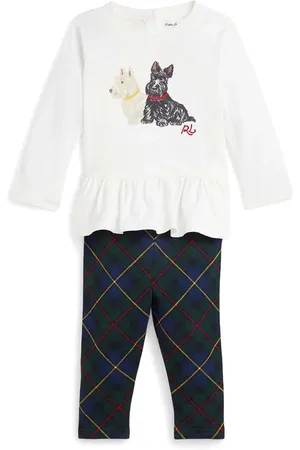 Ralph Lauren Conjunto con estampado Dog