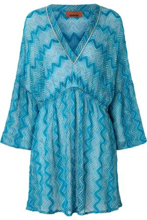 Missoni Vestido corto con motivo en zigzag