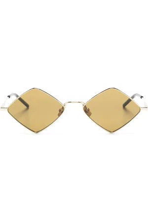 Saint Laurent Gafas de sol Lisa con montura a rombos