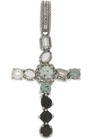 Dolce & Gabbana Colgante Anna en oro blanco de 18 ct con espinela y topacio