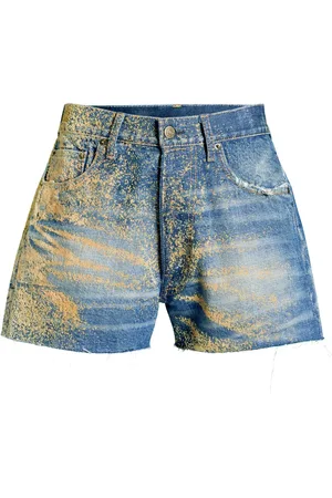 Maison Margiela Pantalones cortos de talle alto