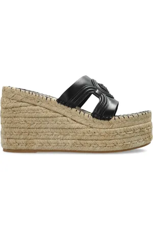 VERSACE Sandalias Medusa con cuña de 115 mm