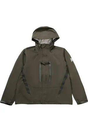 and wander Water-resistant hooded jacket