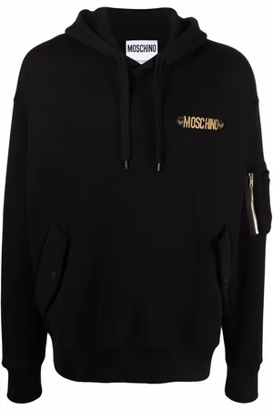 Moschino Sudadera con logo y capucha