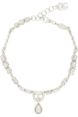 Dolce & Gabbana Pulsera Easy en oro blanco de 18 ct con diamantes