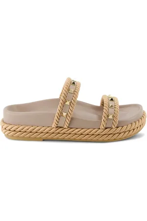 VALENTINO GARAVANI Sandalias Rockstud con cuerda