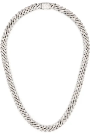 DARKAI Collar Prong Pavé mini con gemas