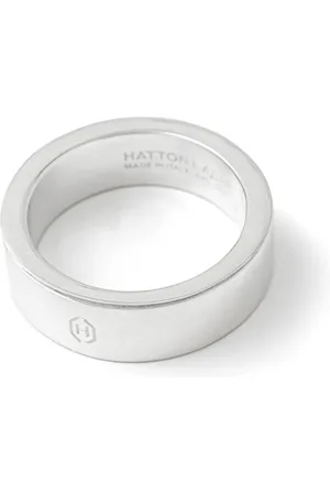 Hatton Labs Anillo con logo grabado