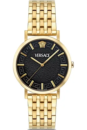 VERSACE Reloj Greca Slim de 40 mm
