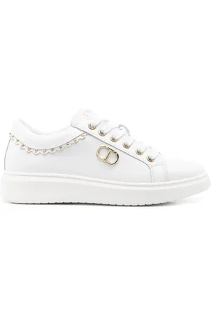 Twin-Set Zapatillas de piel