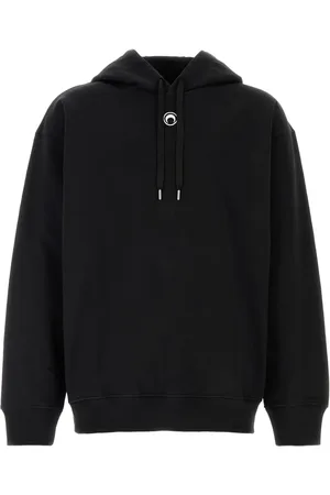 Marine Serre Sudadera con capucha y logo bordado