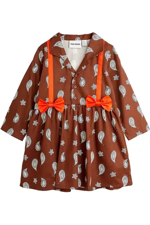 Mini Rodini Vestido con estampado de cachemira