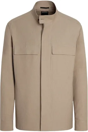 Ermenegildo Zegna Sobrecamisa Oasi Lino