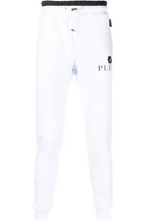 Philipp Plein Pantalones de chándal con placa del logo