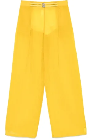 GENNY Pantalones de goma y organza