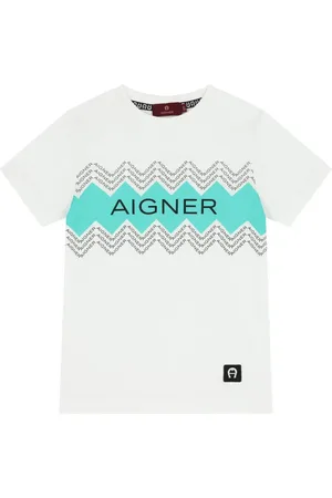 Aigner Camiseta con estampado gráfico