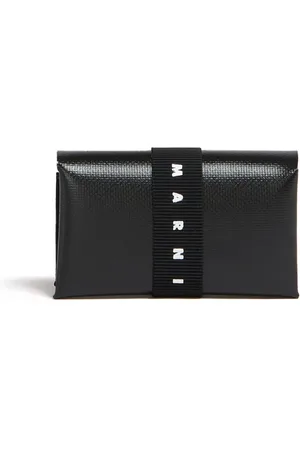 Marni Cartera plegable con correa del logo