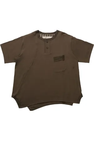ZIGGY CHEN Buttoned pocket detail t-shirt