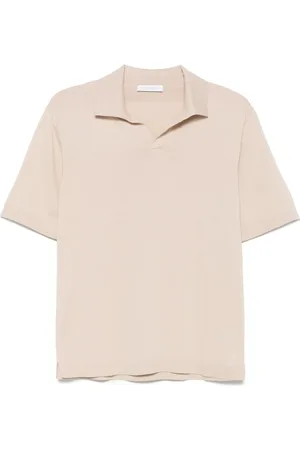 Cruciani Camiseta de canalé fino